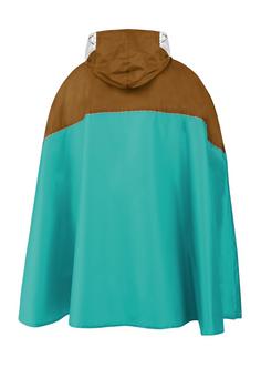 Rückansicht von normani Outdoor Sports Sohra Outdoorjacke Braun/Petrol