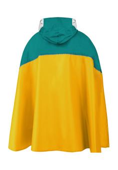 Rückansicht von normani Outdoor Sports Sohra Outdoorjacke Petrol/Gelb