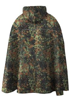 Rückansicht von normani Outdoor Sports Cherrapunji Outdoorjacke Flecktarn