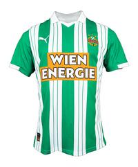 PUMA SK Rapid Wien Trikot Heim 2025/2026 Kids Trikot Kinder - gruen