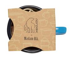 Rückansicht von Nordisk Tasse Campinggeschirr Sky Blue