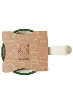 Rückansicht von Nordisk Messbecher Campinggeschirr Cream