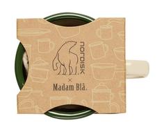 Rückansicht von Nordisk Tasse Campinggeschirr Cream