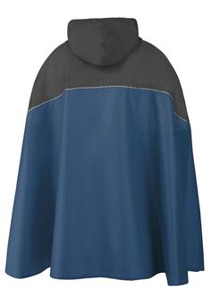 Rückansicht von normani Outdoor Sports Cherrapunji Outdoorjacke Schwarz/Navy