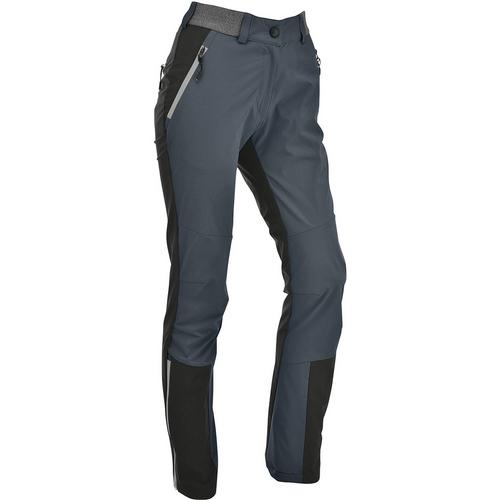 Rückansicht von Maul Sport Via delle Dee Trekkinghose Damen Dunkelgrau035