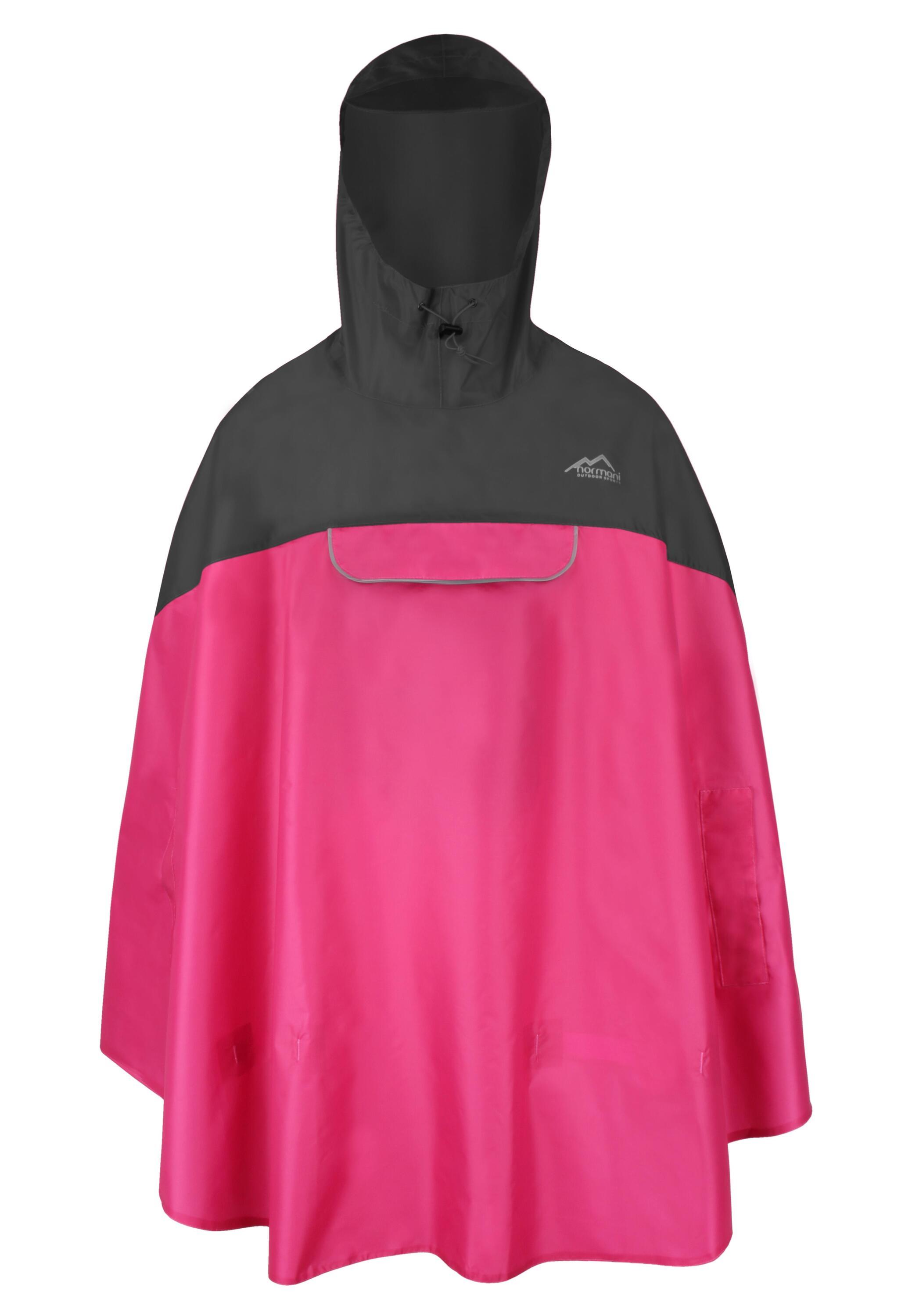 normani Outdoor Sports Cherrapunji Outdoorjacke - Schwarz/Pink