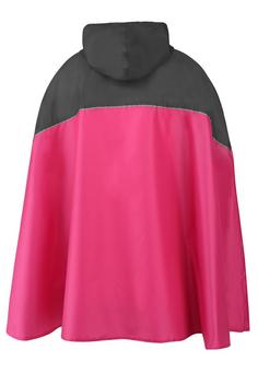 Rückansicht von normani Outdoor Sports Cherrapunji Outdoorjacke Schwarz/Pink