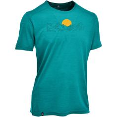 Maul Sport Bezau II T-Shirt mit Print T-Shirt Herren Türkis241