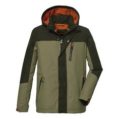 KILLTEC KOW 133 BYS JCKT Softshelljacke Kinder Khaki