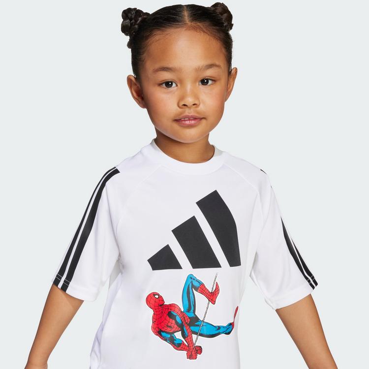 adidas adidas Marvel Spider-Man T-Shirt Kinder T-Shirt Kinder - White / Black - 0 | SportScheck