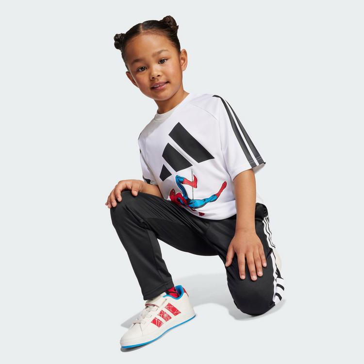 adidas adidas Marvel Spider-Man T-Shirt Kinder T-Shirt Kinder - White / Black - 1 | SportScheck