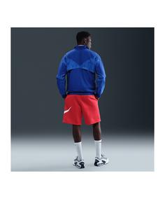 Rückansicht von Nike FC Chelsea London Strike Anthem Jacke Trainingsjacke Herren blauweiss