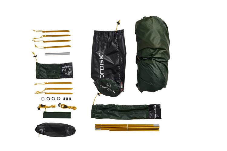Nordisk Nordisk TELEMARK 2.2 LW (2.0) Tunnelzelt - Black Forest Green - 0 | SportScheck
