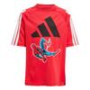 adidas Marvel Spider-Man T-Shirt Kinder T-Shirt Kinder - Pure Ruby / White