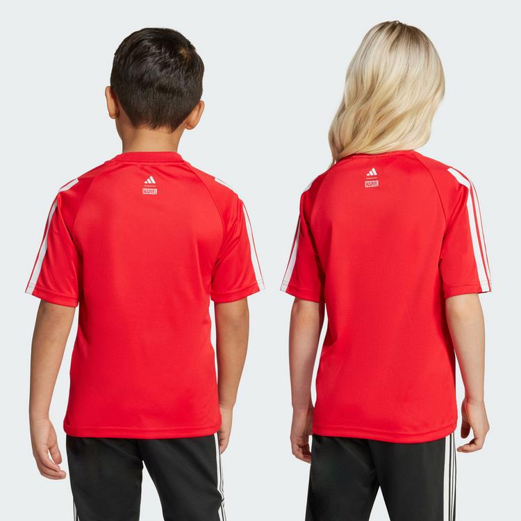 adidas adidas Marvel Spider-Man T-Shirt Kinder T-Shirt Kinder - Pure Ruby / White - 3 | SportScheck