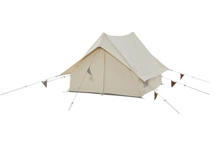 Nordisk Nordisk YDUN TECH MINI Familienzelt - Sandshell Dachshund Chocolate - 0 | SportScheck