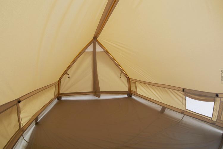 Nordisk Nordisk YDUN TECH MINI Familienzelt - Sandshell Mustard Yellow - 1 | SportScheck