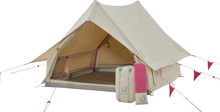 Nordisk Nordisk YDUN TECH MINI Familienzelt - Sandshell Azalea Cherry Pink - 0 | SportScheck