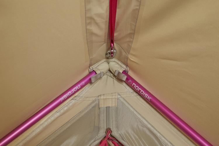 Nordisk Nordisk YDUN TECH MINI Familienzelt - Sandshell Azalea Cherry Pink - 2 | SportScheck