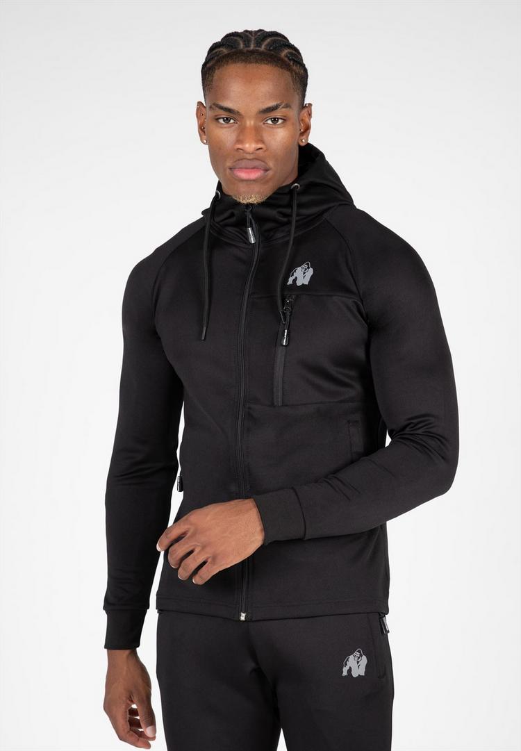 Gorilla Wear Gorilla Wear Trainingsjacke Herren - Black - 0 | SportScheck