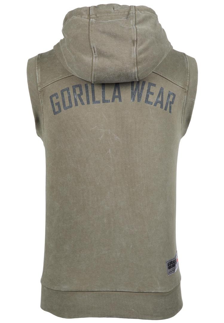 Gorilla Wear Gorilla Wear Sweatjacke Herren - Army Green - 0 | SportScheck