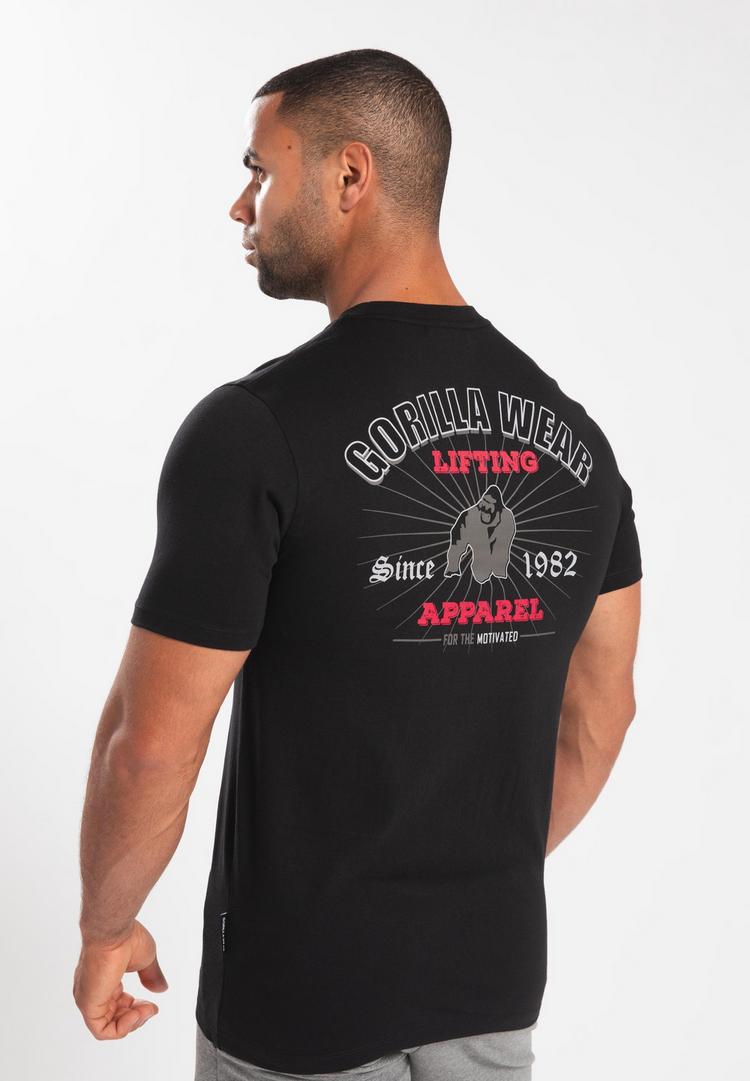 Gorilla Wear Gorilla Wear Printshirt Herren - Black - 2 | SportScheck