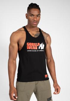 Rückansicht von Gorilla Wear Printshirt Herren Black