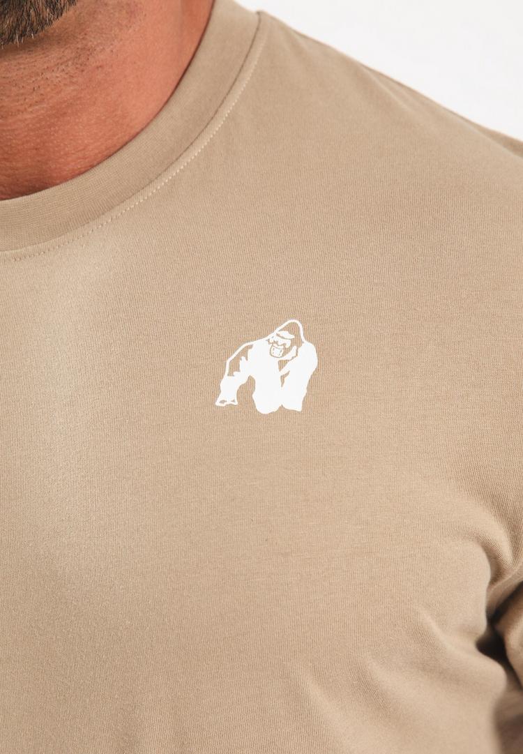 Gorilla Wear Gorilla Wear Printshirt Herren - Beige - 1 | SportScheck