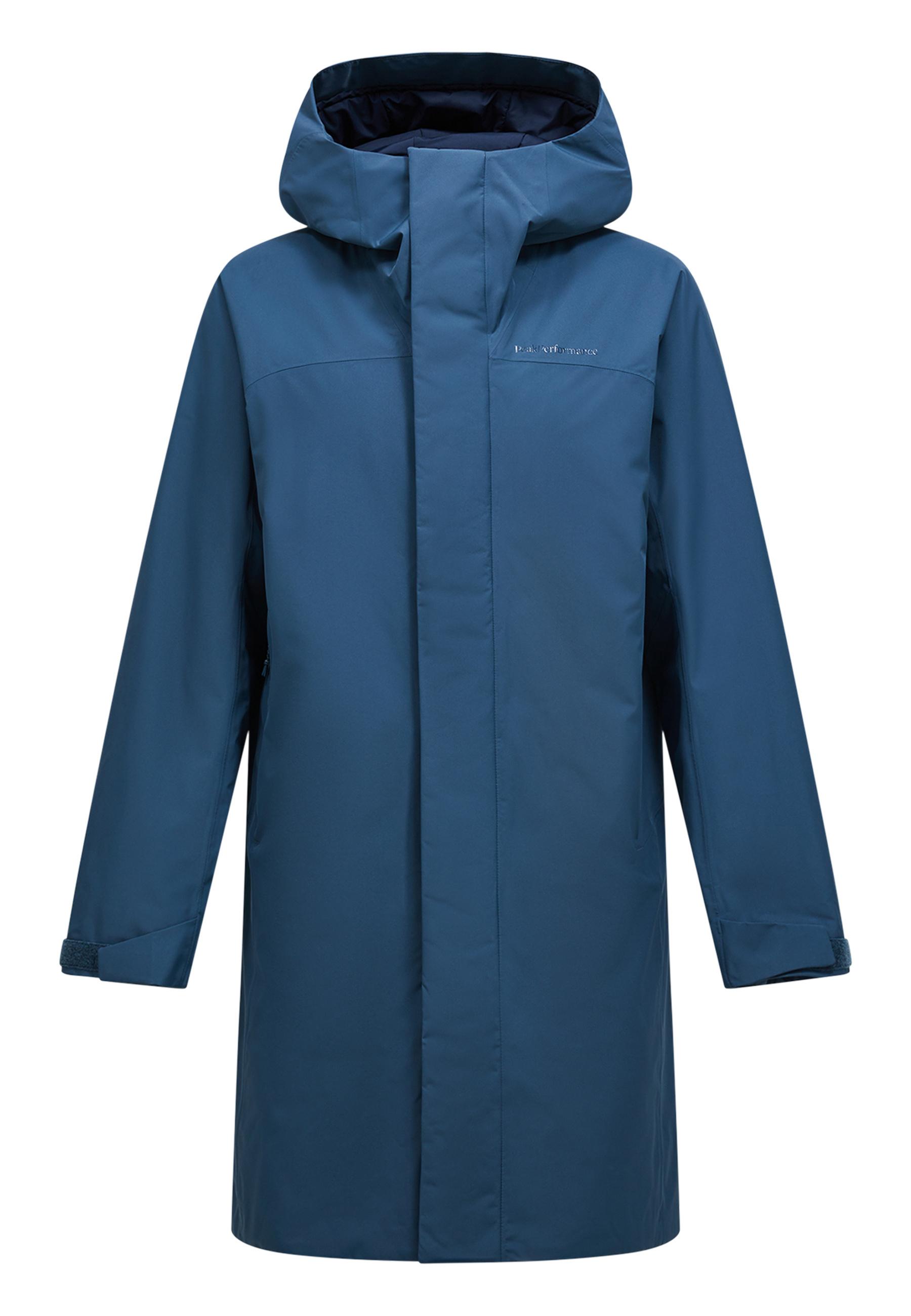 Peak Performance Funktionsmantel Herren - taubenblau