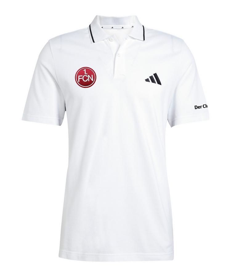 adidas adidas 1. FC N&uuml;rnberg Polo Wei&szlig; Poloshirt - weissschwarz - 0 | SportScheck