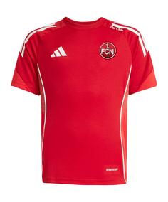 adidas 1. FC Nürnberg Trainingsshirt Fanshirt Kinder rotrot