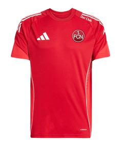 adidas 1. FC Nürnberg Trainingsshirt Fanshirt rotrot