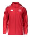 adidas 1. FC N&uuml;rnberg Regenjacke Trainingsjacke - rotrot