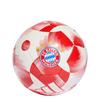 adidas FC Bayern M&uuml;nchen Heimspiel Club Ball Fu&szlig;ball - White / Red / Gold Metallic