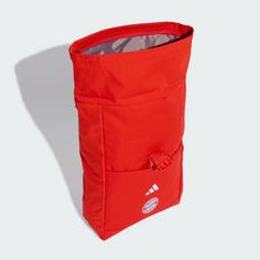 Rückansicht von adidas Rucksack FC Bayern München Heim-Rucksack Daypack Red