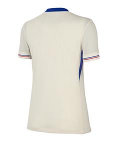 Rückansicht von Nike France Trikot Away 2025 Damen Beige Fußballtrikot Damen beigeblaurot
