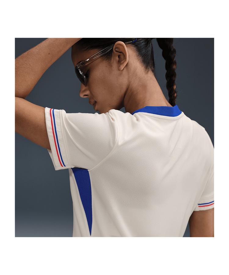 Nike Nike Frankreich Trikot Away 2025 Damen Beige Trikot Damen - beigeblaurot - 2 | SportScheck