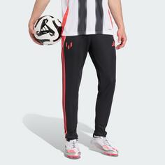 Rückansicht von adidas Messi Hose Trainingshose Herren Black