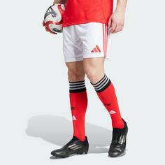 Rückansicht von adidas Benfica Lissabon 25/26 Heimshorts Funktionsshorts Herren White