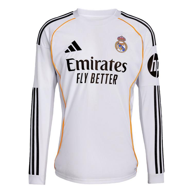 adidas adidas Real Madrid 25/26 Long Sleeve Heimtrikot Teamtrikot Herren - White - 0 | SportScheck