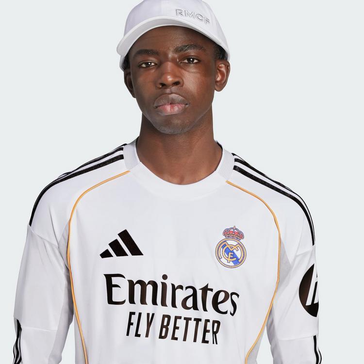 adidas adidas Real Madrid 25/26 Long Sleeve Heimtrikot Teamtrikot Herren - White - 1 | SportScheck