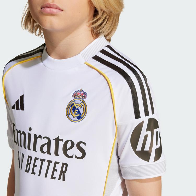 adidas adidas Real Madrid 25/26 Junior-Heimausr&uuml;stung Teamtrikot Kinder - White - 0 | SportScheck