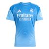 adidas Real Madrid 25/26 Heim-Torwart-Jersey Teamtrikot Herren - Blue Burst / Ray Blue