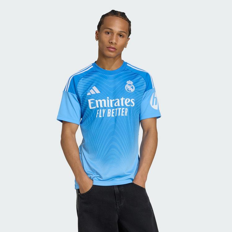 adidas adidas Real Madrid 25/26 Heim-Torwart-Jersey Teamtrikot Herren - Blue Burst / Ray Blue - 0 | SportScheck