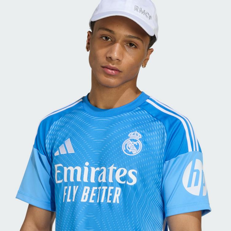 adidas adidas Real Madrid 25/26 Heim-Torwart-Jersey Teamtrikot Herren - Blue Burst / Ray Blue - 1 | SportScheck