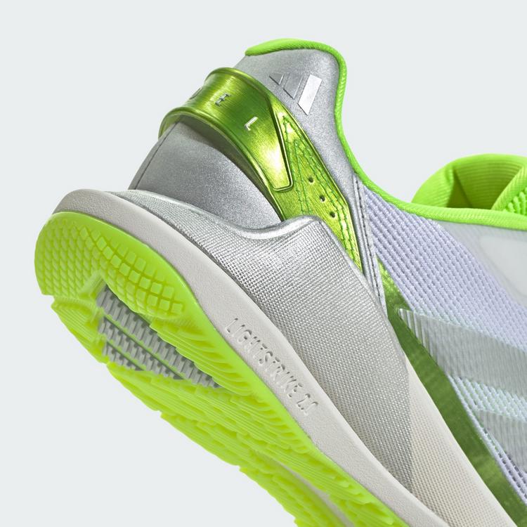 adidas adidas Crazyquick Lightstrike Padel-Schuh Tennisschuhe Damen - Lucid Lemon / Wonder Silver / Silver Metallic - 6 | SportScheck