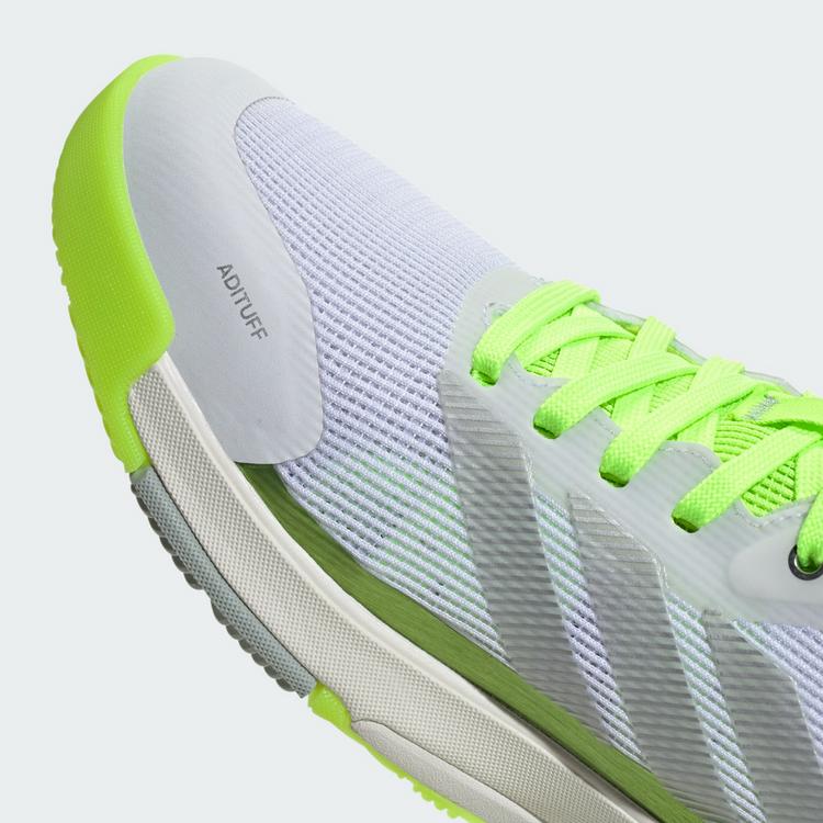 adidas adidas Crazyquick Lightstrike Padel-Schuh Tennisschuhe Damen - Lucid Lemon / Wonder Silver / Silver Metallic - 7 | SportScheck