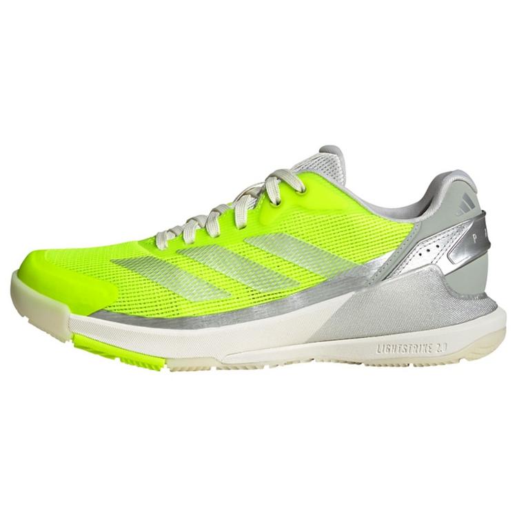 adidas adidas Crazyquick Lightstrike Padel-Schuh Tennisschuhe Damen - Lucid Lemon / Silver Metallic / Wonder Silver - 0 | SportScheck