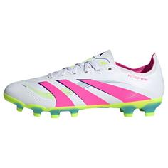 adidas Predator League MG Fußballschuh Fußballschuhe Cloud White / Lucid Pink / Lucid Lemon