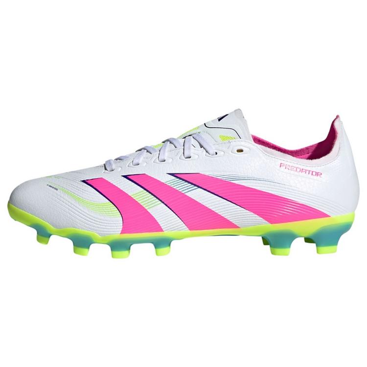 adidas adidas Predator League MG Fu&szlig;ballschuh Fu&szlig;ballschuhe Herren - Cloud White / Lucid Pink / Lucid Lemon - 0 | SportScheck